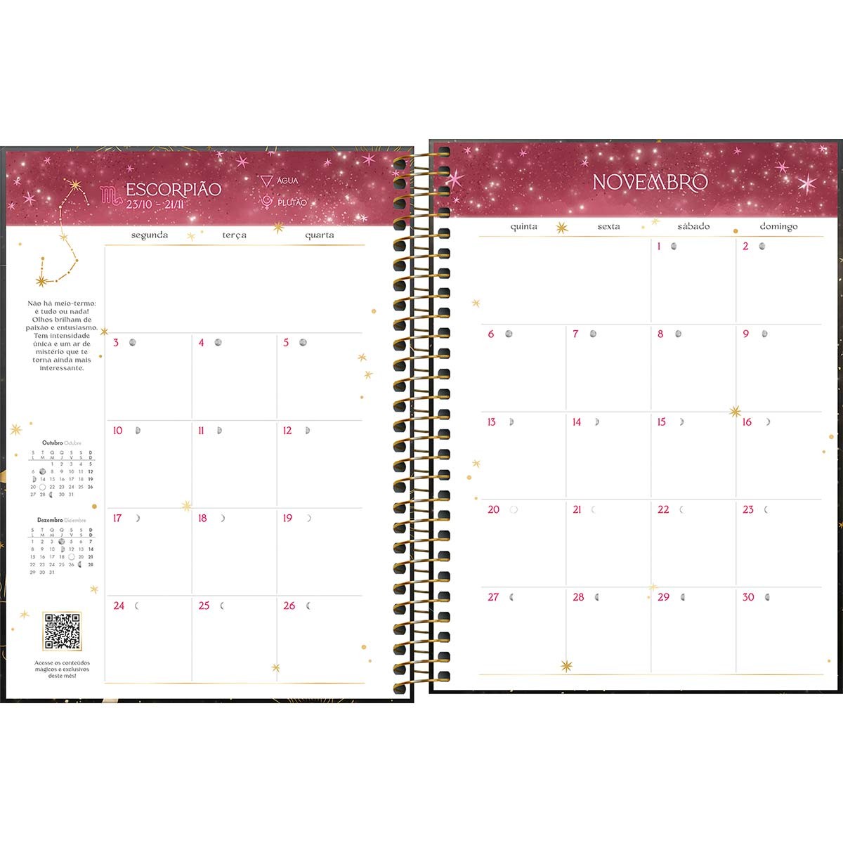 Planner 2025 Magic Tilibra Star Papelaria Atacado